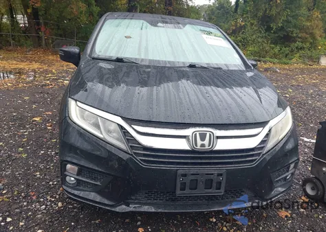 2018 Honda Odyssey Ex-L from USA, damaged, VIN 5FNRL6H77JB004519